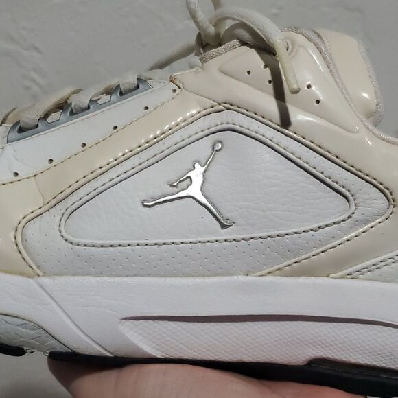 Air Jordan Trunner 2007 White and Green Sneakers Size 11 - Picture 6 of 14